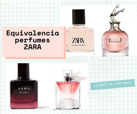 equivalencias colonias zara